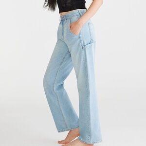 Aeropostale High Rise Baggy Carpenter Jeans